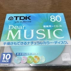 音楽用 録音用CD-R 10枚 CD-RDE80CMX10N  新品