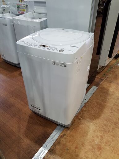 ✨安心の分解洗浄済✨SHARP 2021年製 7.0Kg 洗濯機 ES-KS70W 【愛市I4S032164-104】