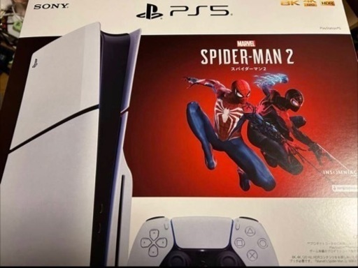 『新品未使用』新型PlayStation5 マーベルスパイダーマン２同梱版(CFIJ-10020)