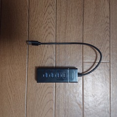 USB3.0 4個口分配器 ケーブル長:約25cm 【値下敢行】