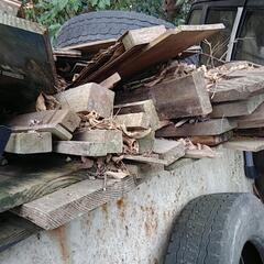 廃材　木材　無料です。　全部で２００kgほどあります。