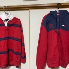 TOMMYHILFIGERトミーヒルフィガーメンズロゴパーカーと...