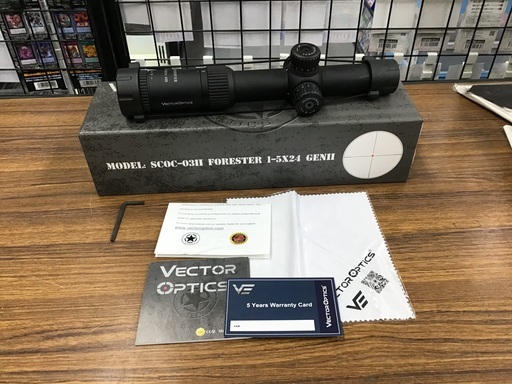 VECTOR OPTICS スコープ SCOC—03Ⅱ FORESTER 1-5X24 GENⅡ