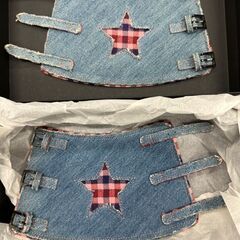 値下】CHANEL デニムブレスレット/リストバンド セット (未使用・激レア品)