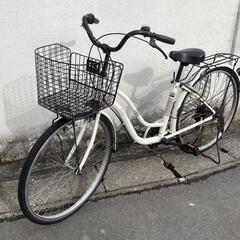 【取引中】自転車 ママチャリ ジャンク 変速機あり