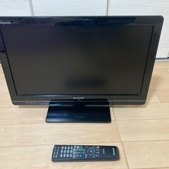 SHARP 22型　液晶テレビ