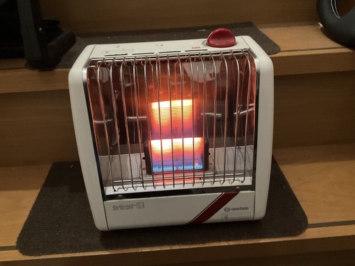 カセットガスのストーブです