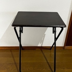 ニトリ　ローテーブル黒