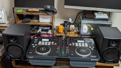 DJコントローラー Gemini GMX Drive \u0026 スピーカー M-Audio AV40