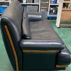 革張り浜本ソファー値下げ‼️