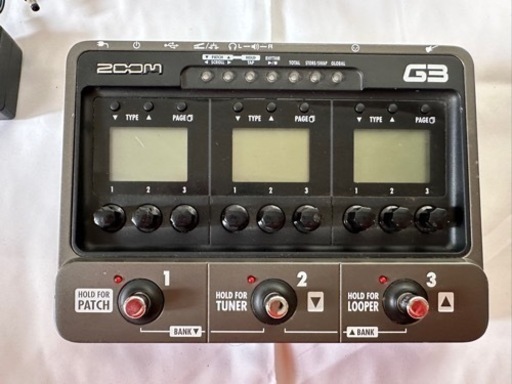 【美品】Zoom Guitar Effects \u0026Amp Simulator G3