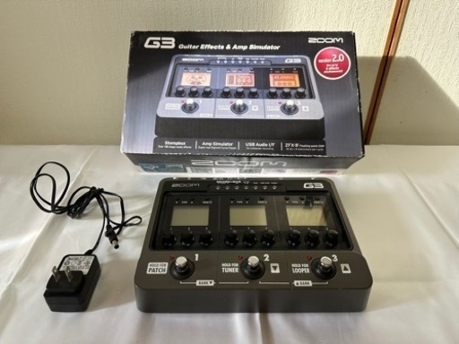 【美品】Zoom Guitar Effects \u0026Amp Simulator G3