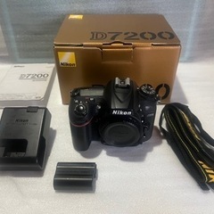 Nikon D7200 ボディー元箱　説明書　付き〔視度調節故障〕