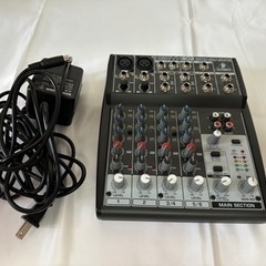 【今だけお値下げ】BEHRINGER XENYX802 ミキサー