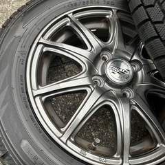 【美品】スタッドレスタイヤ　ホイールセット　軽自動車　ハスラー