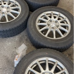 195/65R15アルミ付きスタッドレス履き替え込み