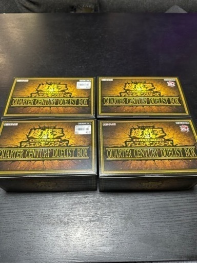 遊戯王　クォーターセンチュリー　4BOX