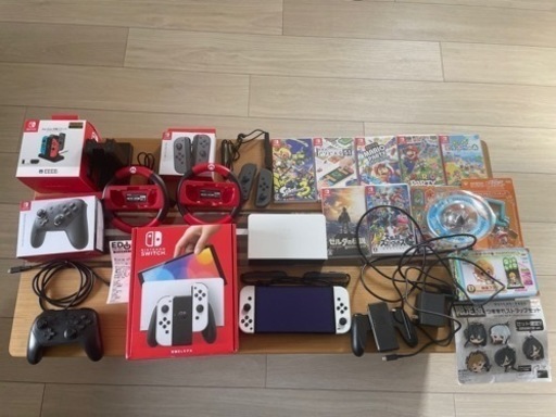 美品Nintendo Switch 本体・ソフト・Joy-Conコントローラーなど