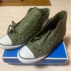 希少CONVERSE 100th NYLON MA-1タイプ　オ...