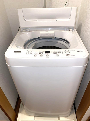 美品!!!  ヤマダ電機 4.5kg 2021年製 YWM-T45H1
