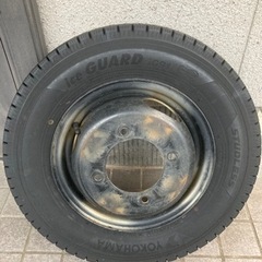 【最終値下げ】　ボンゴ　バネット　トラック　バン　スタッドレス　ホイール付き　175/80R14  LT 145/80R12 LT