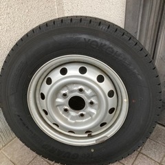 【最終値下げ】　ボンゴ　バネット　トラック　バン　スタッドレス　ホイール付き　175/80R14  LT 145/80R12 LT