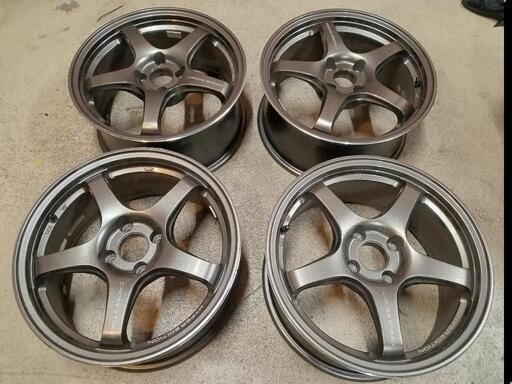 クロススピードCR5 軽量16インチ PCD100 7.0J＋35 (ヒデ) 木葉の  