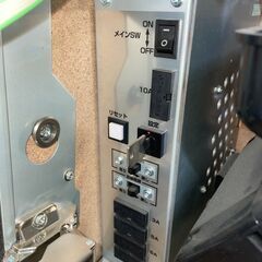 パチスロ実機 デカドンチャン2 4号機 設定キー付き 動作確認済み【札幌市引