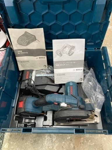 【工具】BOSCH ボッシュ バッテリーチップソー  丸のこ GKM 18V-LIH 中古 リサイクルショップ宮崎屋住吉店24.1.3k