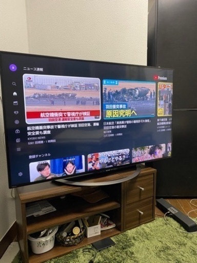 取引終了しました❗️SHARP 50型4K液晶テレビ