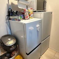 ハイセンス冷蔵庫135L 2023年製HR-D13E2W 送料込み