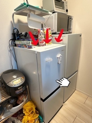 冷蔵庫 ET1618A⭐️アズマLEDデジタルハイビジョンテレビ⭐️ 135L  