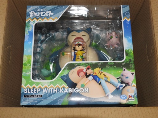 【受け渡し予定】新品 G.E.M.シリーズ ポケットモンスター カビゴンとおやすみ メガハウス