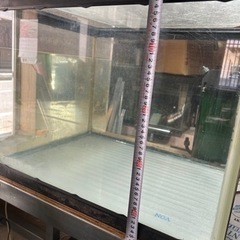 値下げしました／水槽60cmとポンプセット
