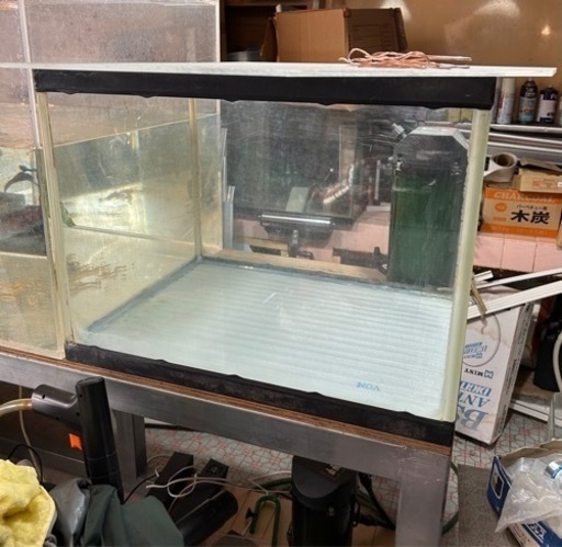 値下げしました／水槽60cmとポンプセット