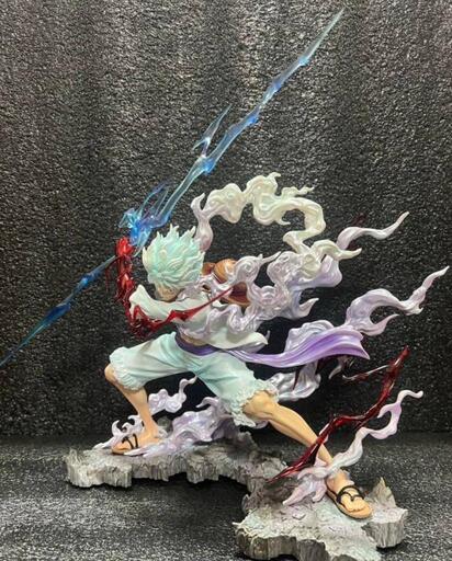 新品未使用完成品  神龍と悟空(幼少期)フィギュア新品未開封ワンピース ルフィ(ニカ)フィギュア
