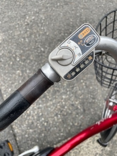 交渉中】電動自転車 ブリヂストンAssista Li-ion レッド13