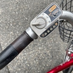 交渉中】電動自転車 ブリヂストンAssista Li-ion レッド13