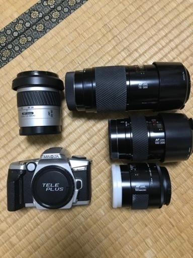 MINOLTA カメラとレンズのセット