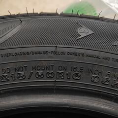 【取り引き中】215/60R16　夏タイヤ　4本セットヴェゼル　ほぼ新品
