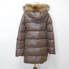 正規品　DUVETICA デュベティカ KAPPA D03700 MFN カッパ　ロングダウンジャケット　ダウンコート　ブラウン系　40 M