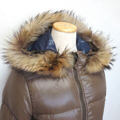 正規品　DUVETICA デュベティカ KAPPA D03700 MFN カッパ　ロングダウンジャケット　ダウンコート　ブラウン系　40 M