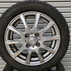 スタッドレス　アルミ　4本セット　PCD100　4H　4J+45　145/80R13　スノートレックN2　軽全般　タント　N-BOX　スペーシア　アルト　ミラ等