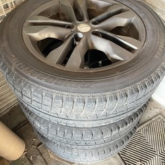 ランフラットタイヤ ブリザックRFT 225/60R17 エクストレイル用