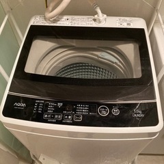 【譲渡先決定しました】洗濯機　5kg 【値下げ】 2019年製A...