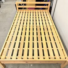 15489 無印良品 木製セミダブルベッドフレーム ◇大阪市内・東大阪市他