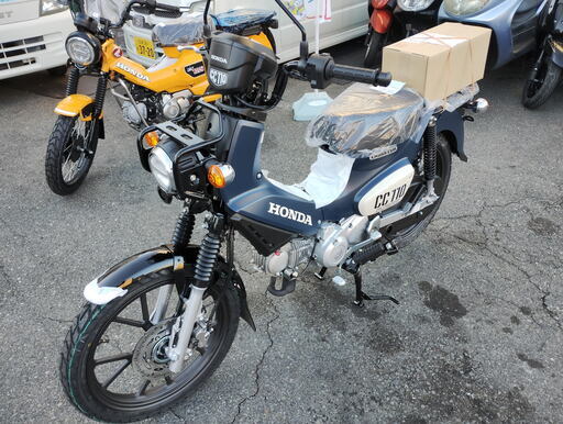 新車　クロスカブ110　新色　マットジーンズブルーメタリック