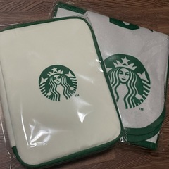 スタバ　マルチポーチ&ピクニックマット