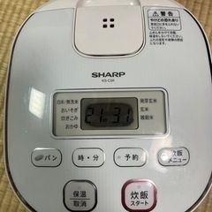 SHARP 炊飯器 3号炊き