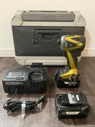 リョービRYOBI 京セラ　BID-10XR インパクトドライバー　18v 6Ah